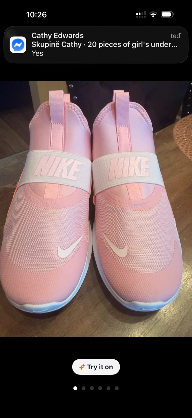 Nike Slip-On Pink Sneakers 🏈 - photo 3