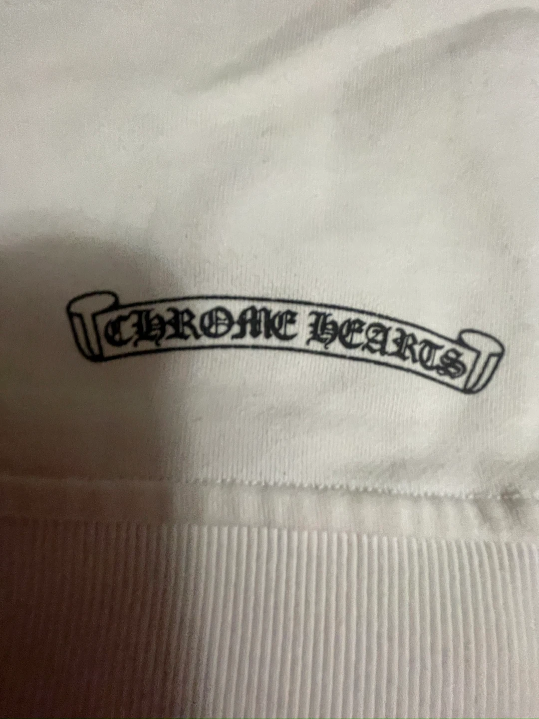 Chrome Hearts White Zip-Up Hoodie - photo 3
