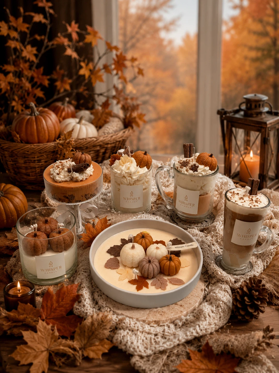 Whisper Candle Autumn Pumpkin Bowl - photo 4