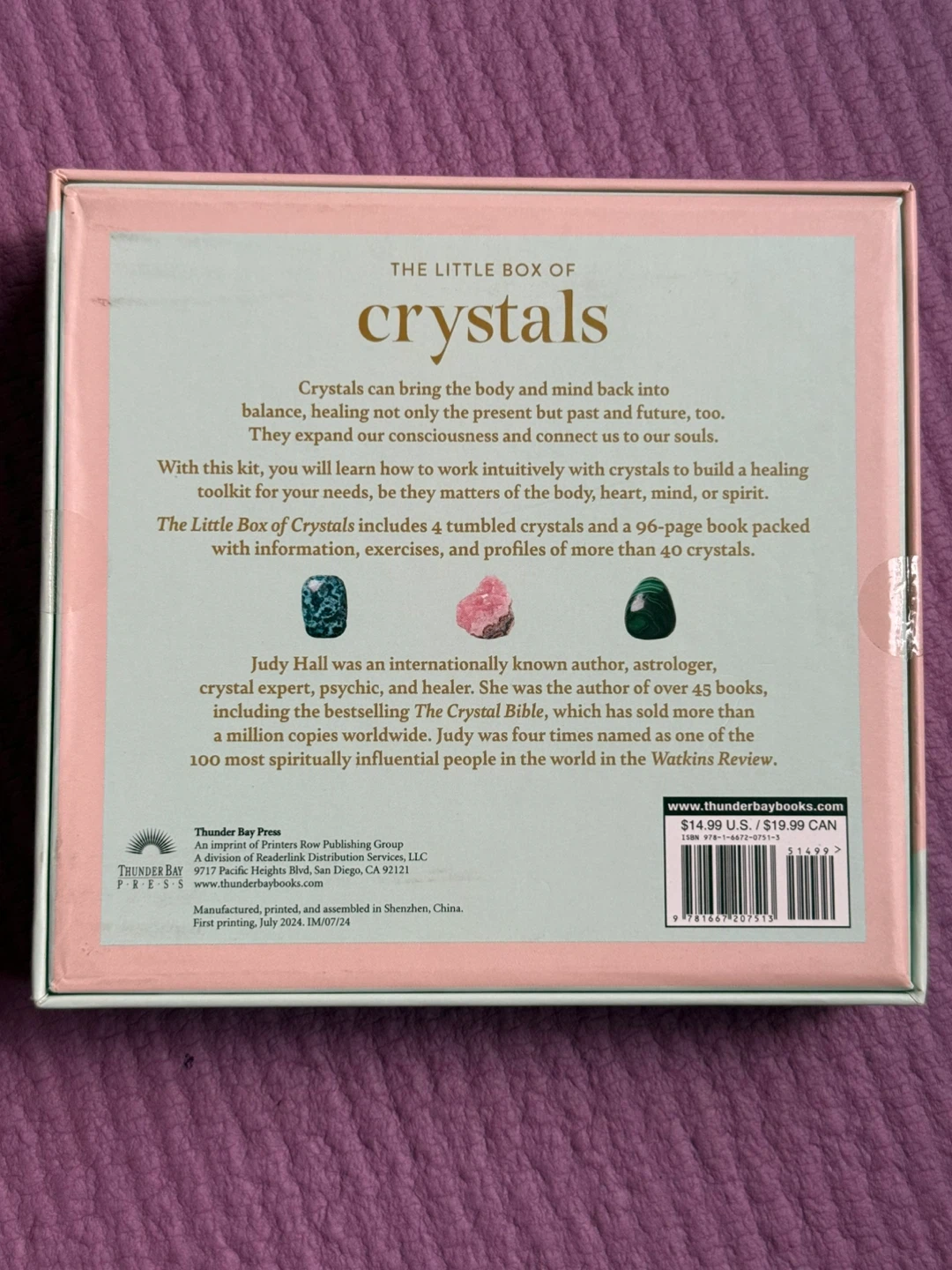 🏈The Little Box of Crystals by Judy Hall - photo 2