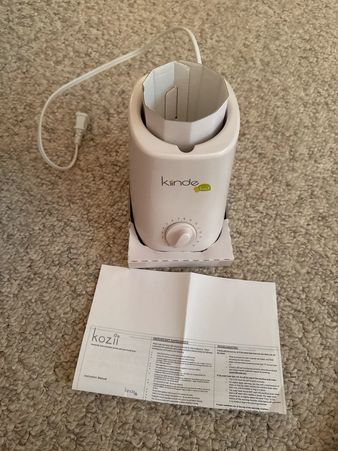 Kiinde Kozii Breastmilk and Bottle Warmer - photo 3