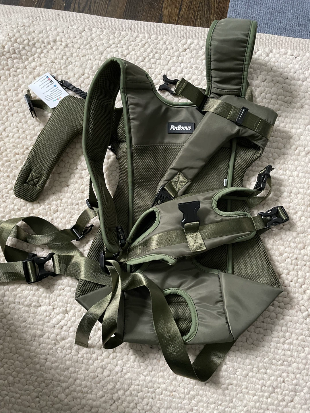 PetBonus Pet Carrier - Green - Large
