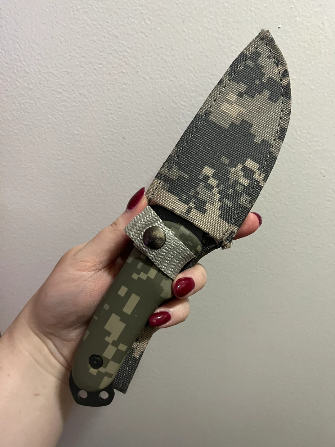 Camouflage Fixed Blade Knife - photo 2
