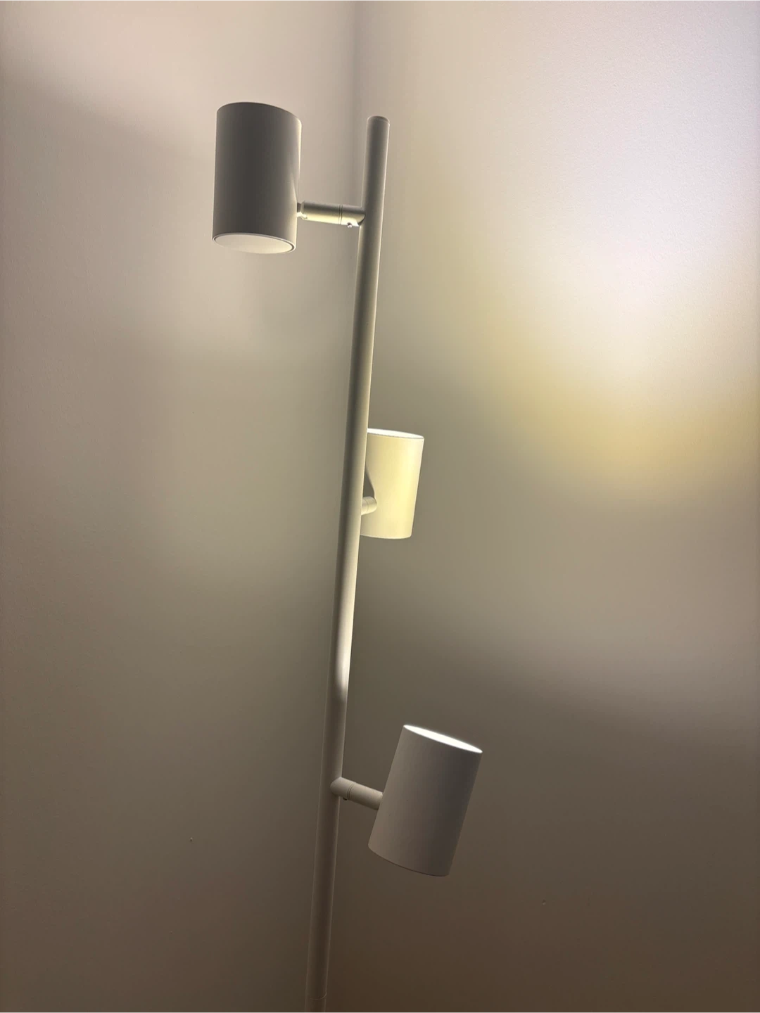 IKEA White Three-Light Floor Lamp - photo 2