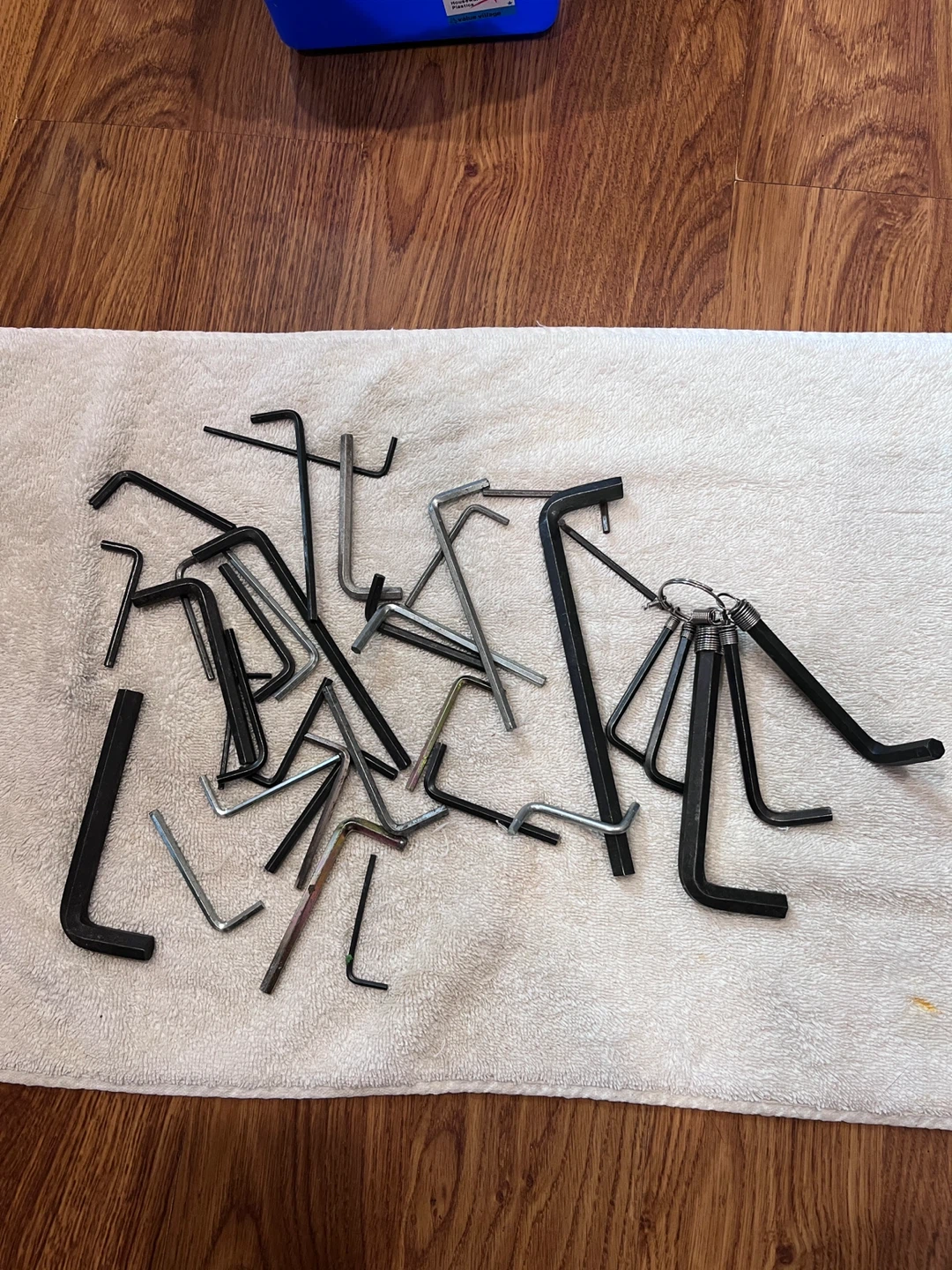 Assorted Hex Key Allen Wrench Set