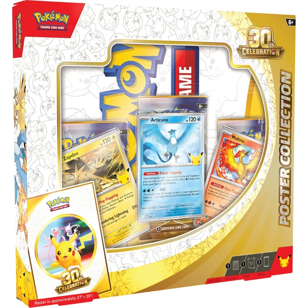 30th Anniversary Pokemon Poster Collection