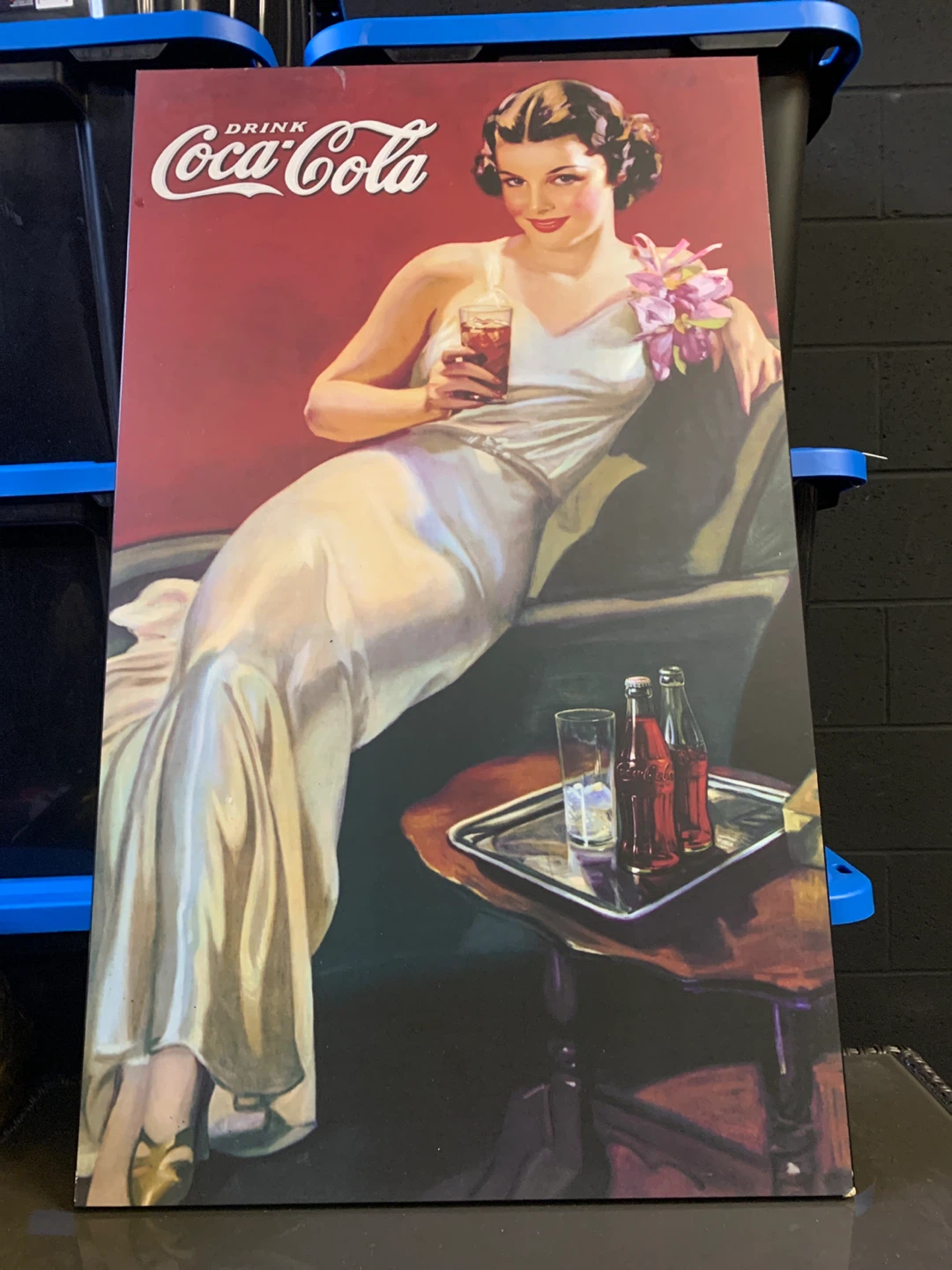 Vintage Style Coca-Cola Metal Wall Sign