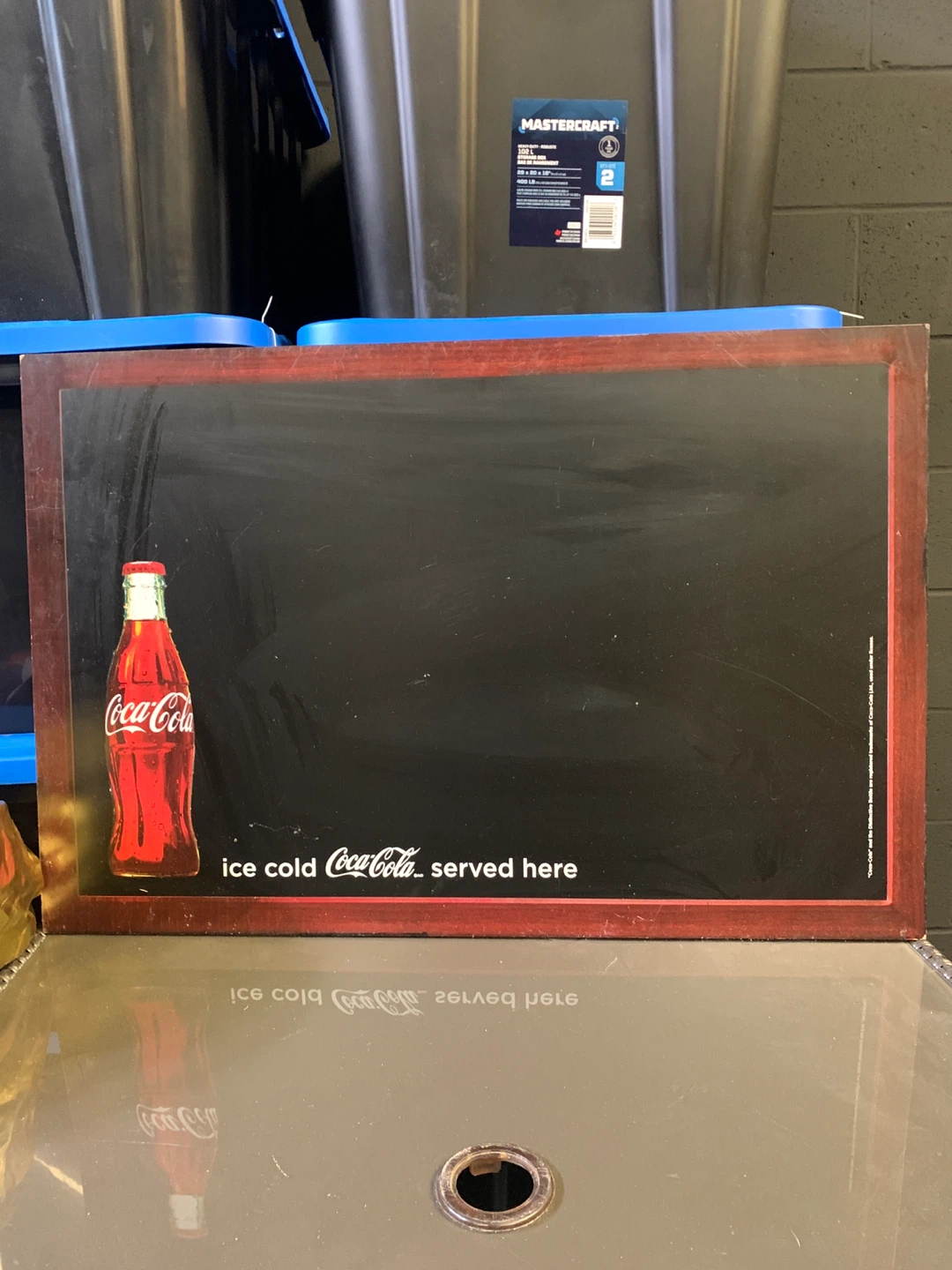 Coca-Cola Chalkboard Sign
