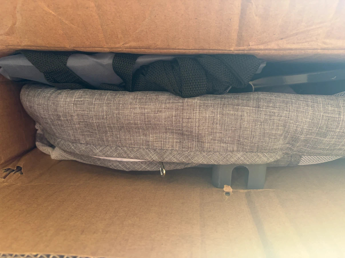 New! Bedside Sleeper Bassinet Grey - photo 4