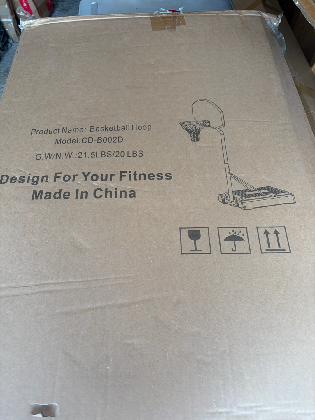 New Portable Basketball Hoop CD-B002D - photo 2