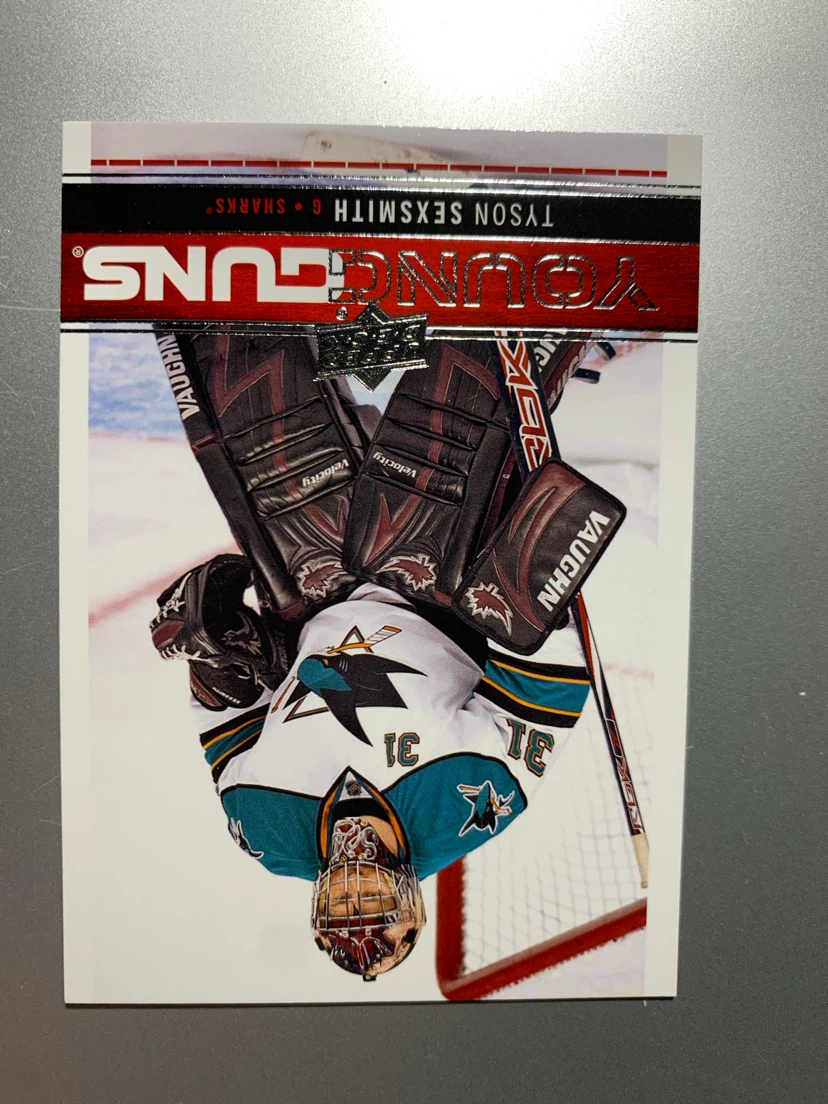 2012-13 Upper Deck Tyson Sexsmith Young Guns Card