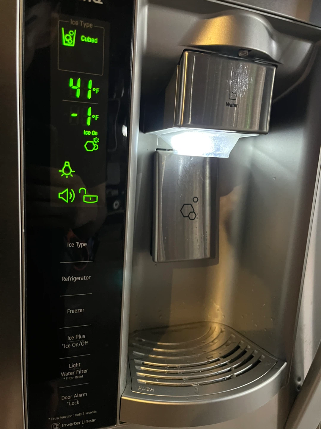 LG ThinQ Side-by-Side Refrigerator - photo 2