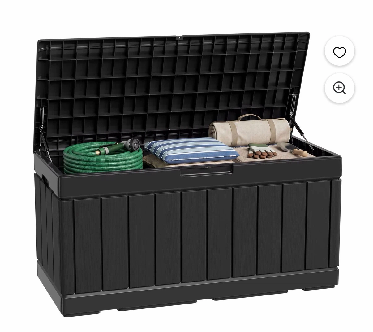 New! 92-Gallon Resin outdoor storage chest