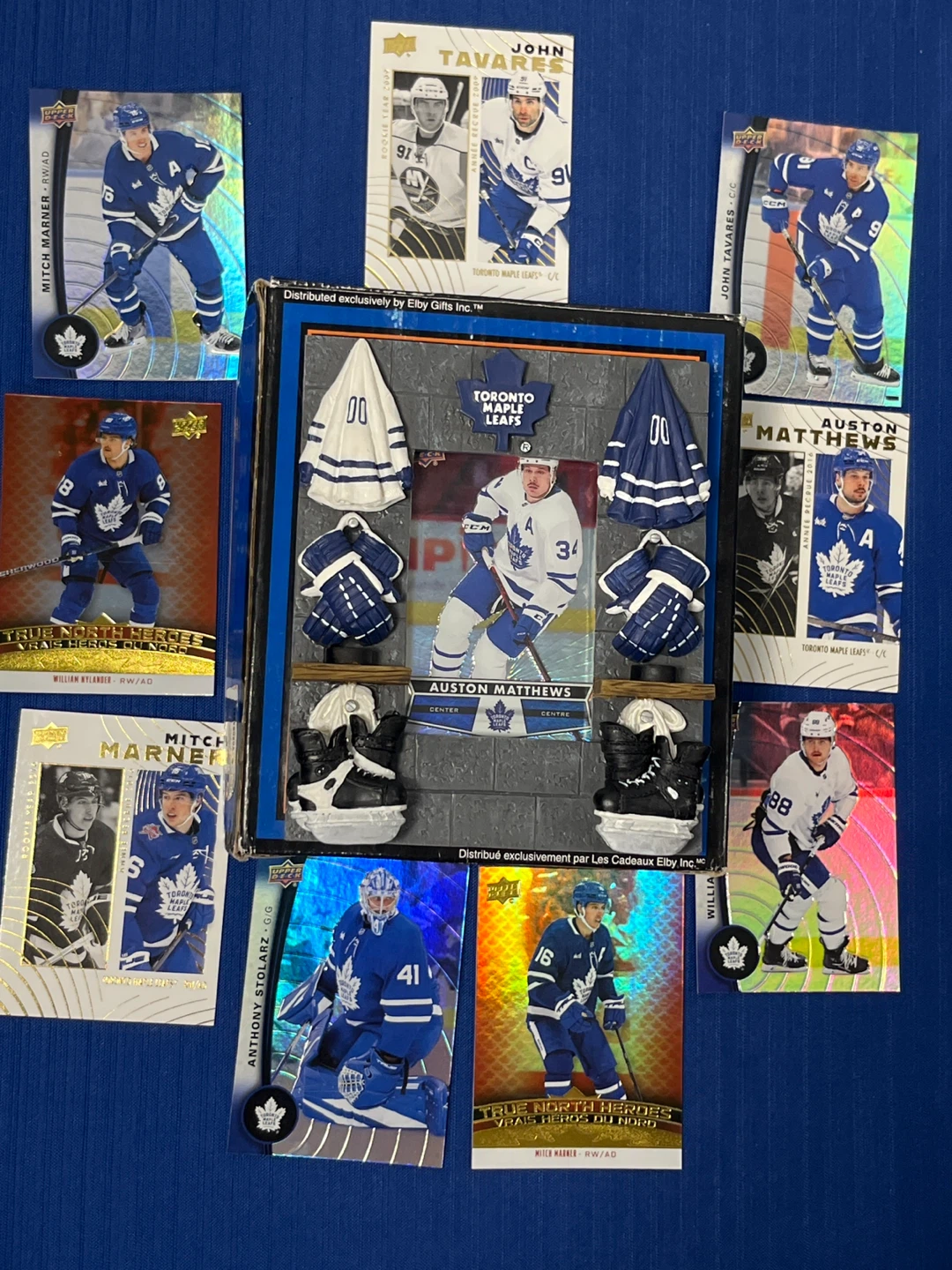 🚨 Leafs Star Card Lot + Vintage 3D Locker Frame (With Box!) - photo 4