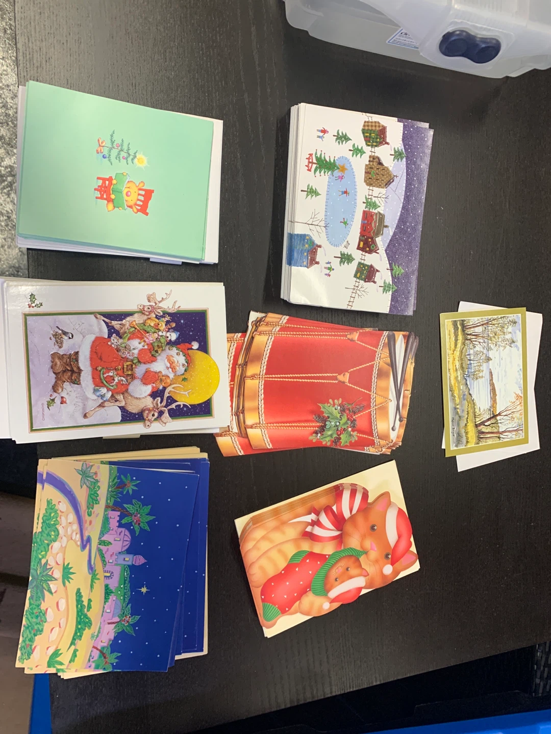 Assorted Vintage Christmas Greeting Cards