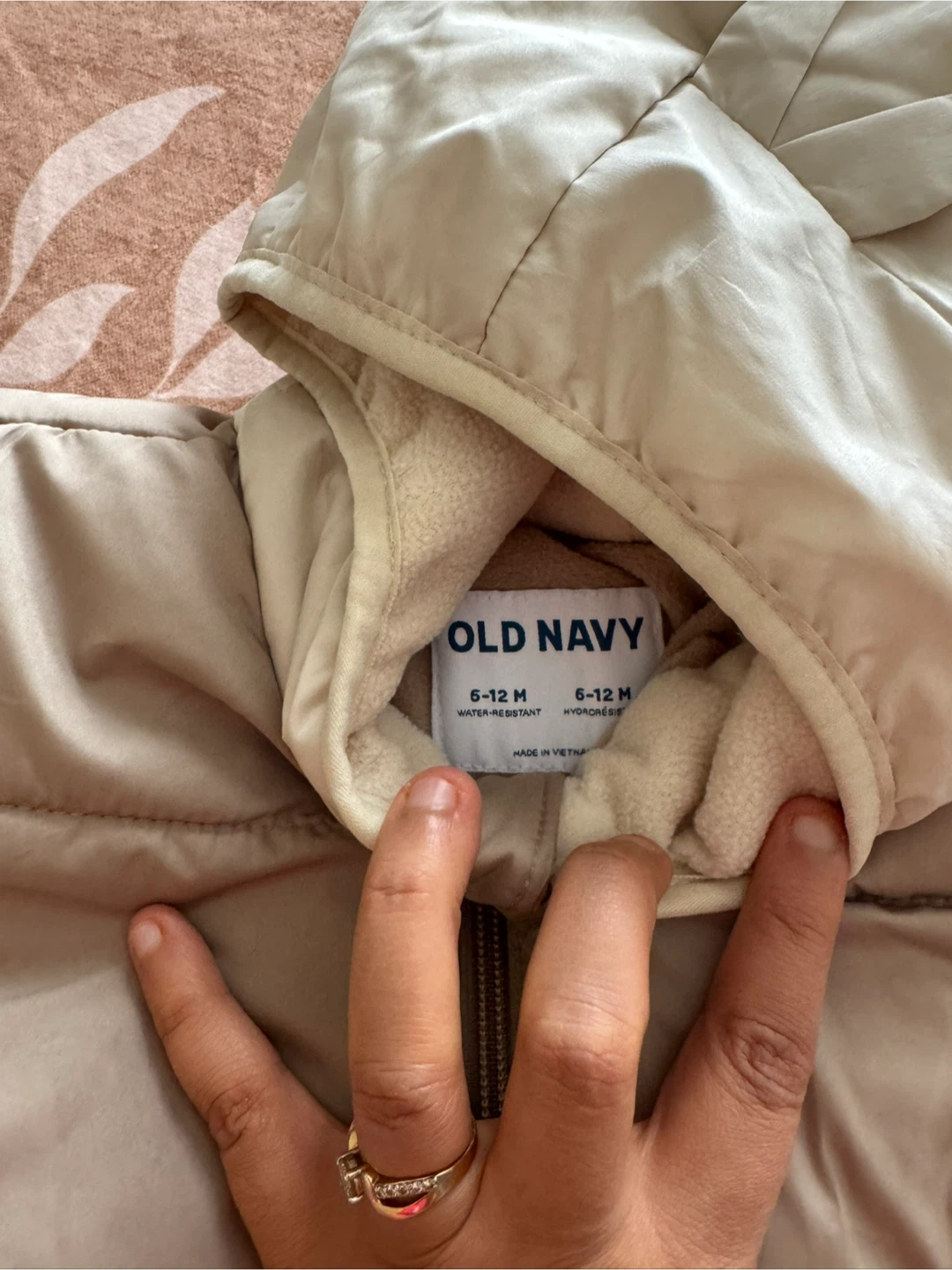 Old Navy baby puffer bunting bag 6-12M - photo 3