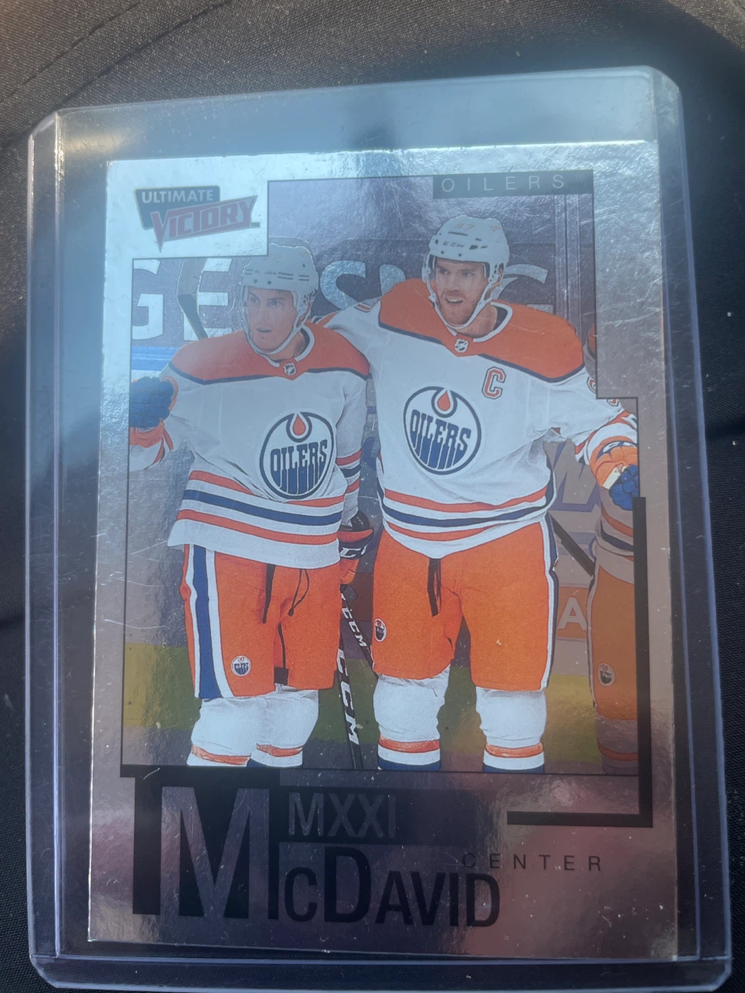Connor McDavid Ultimate Victory Hockey Card