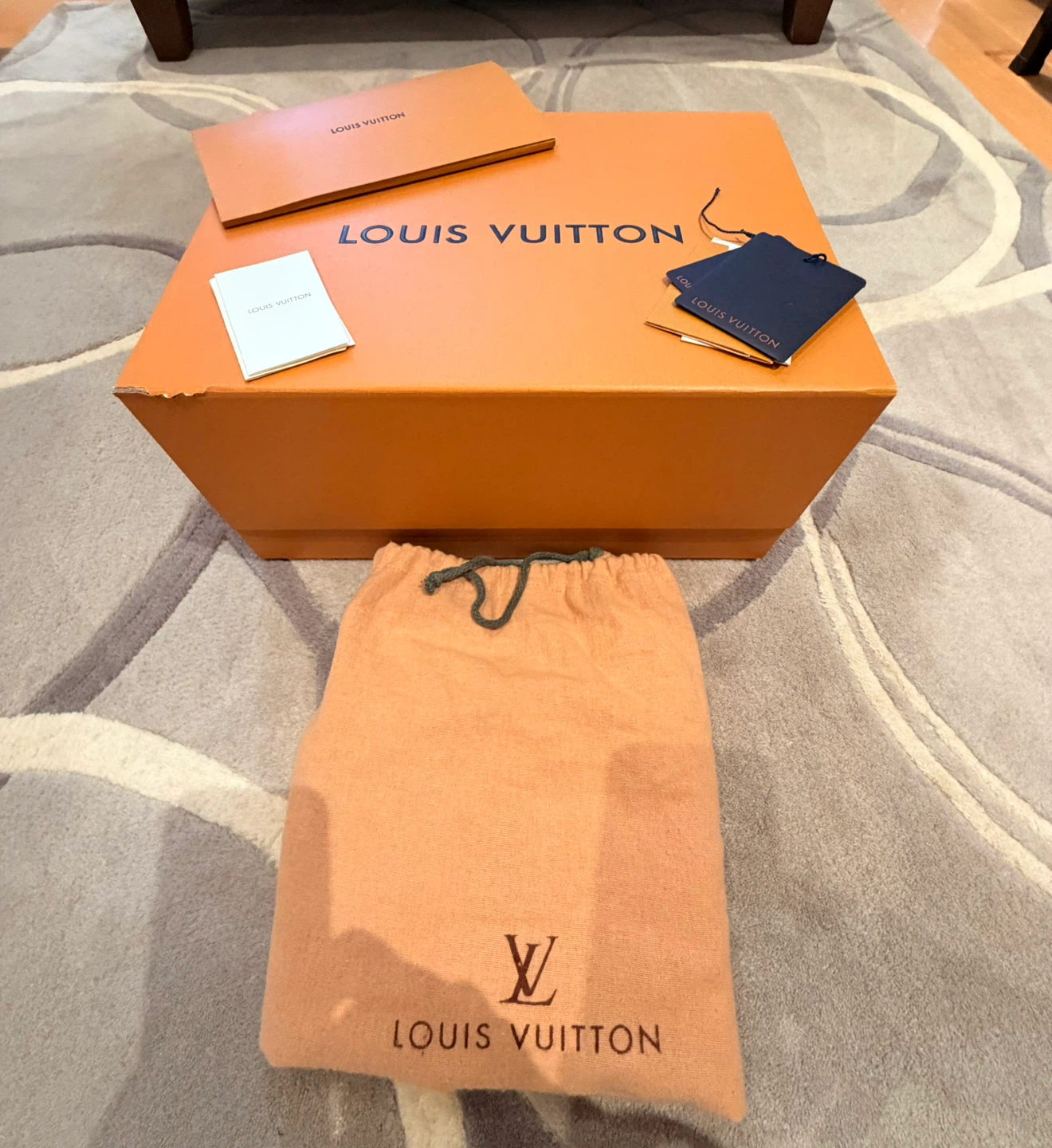 Louis Vuitton Box and Dust Bag - photo 2