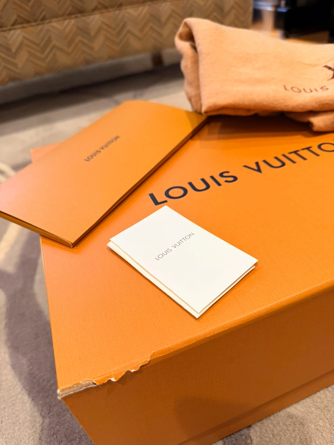 Louis Vuitton Box and Dust Bag - photo 3
