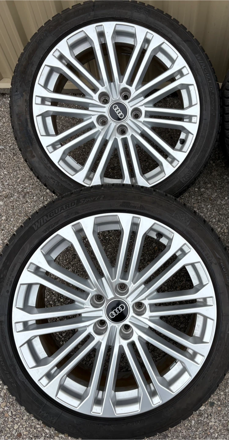 4 x 245/40/18 97V NEXEN WINTER TIRES AND AUDI RIMS $1550 - photo 3