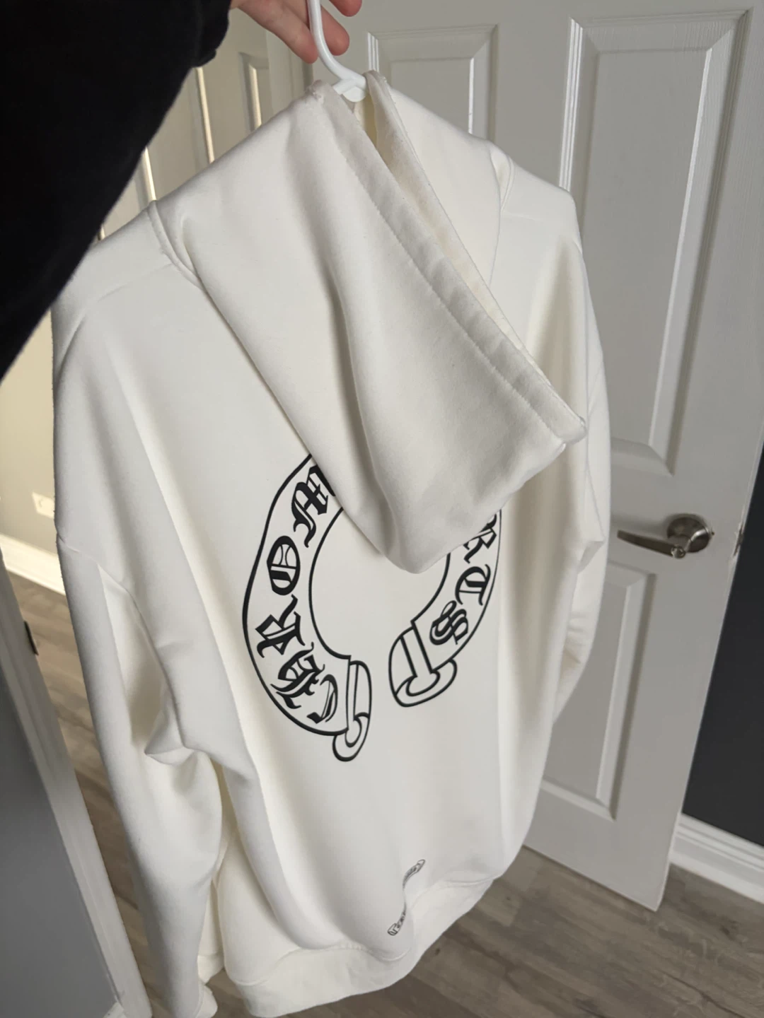 Chrome Hearts White Pullover Hoodie - photo 2