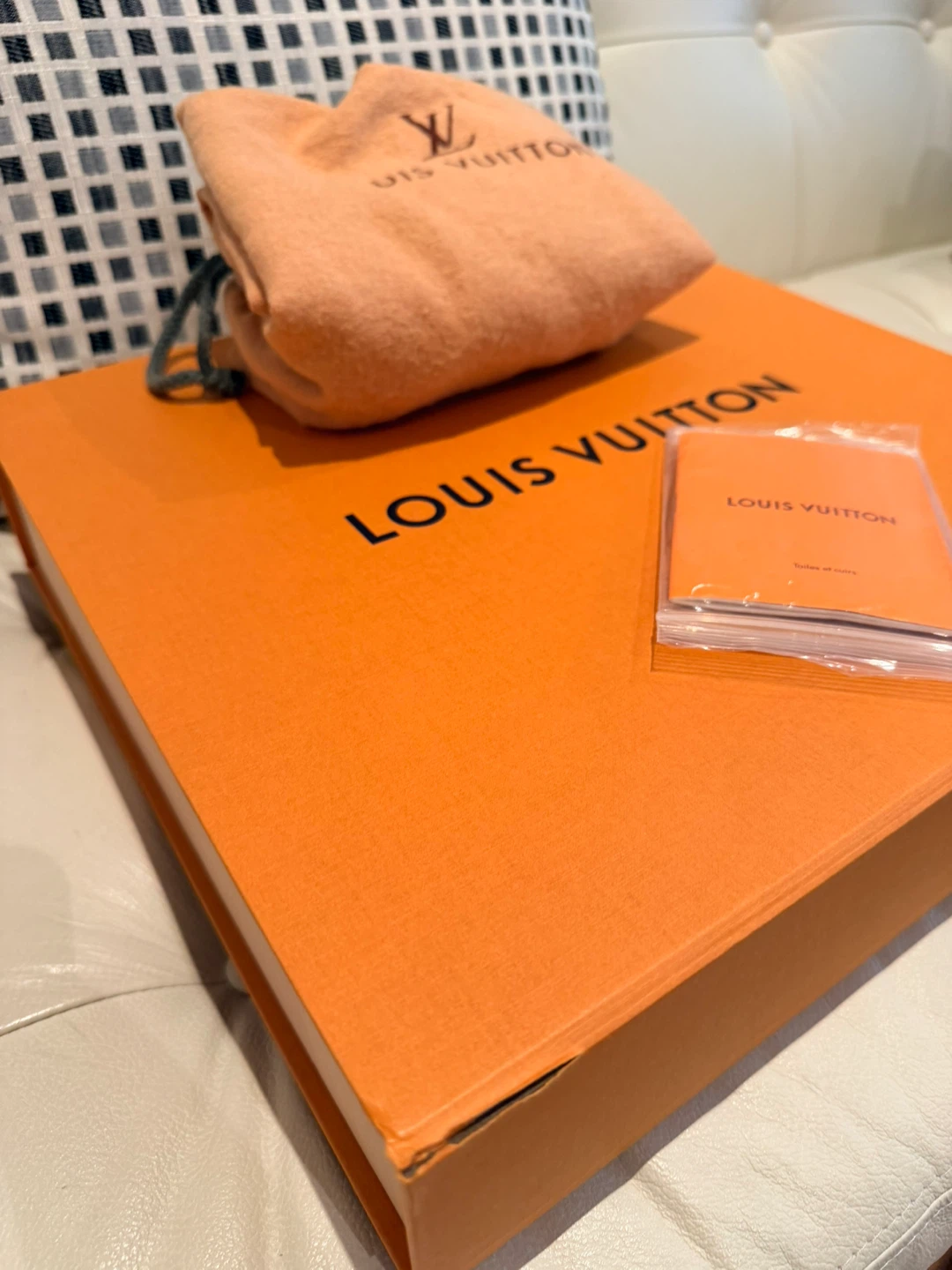 Louis Vuitton Box with Dust Bag and Booklet - photo 2