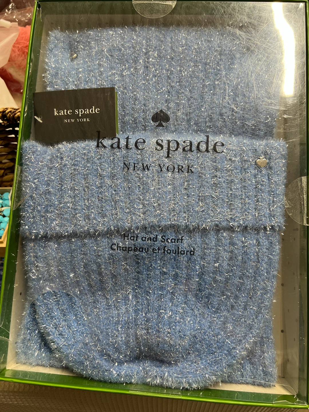 🏈 Kate Spade New York Hat and Scarf Set