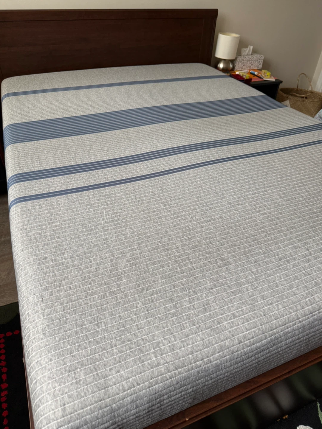 Double bed and mattress - photo 2