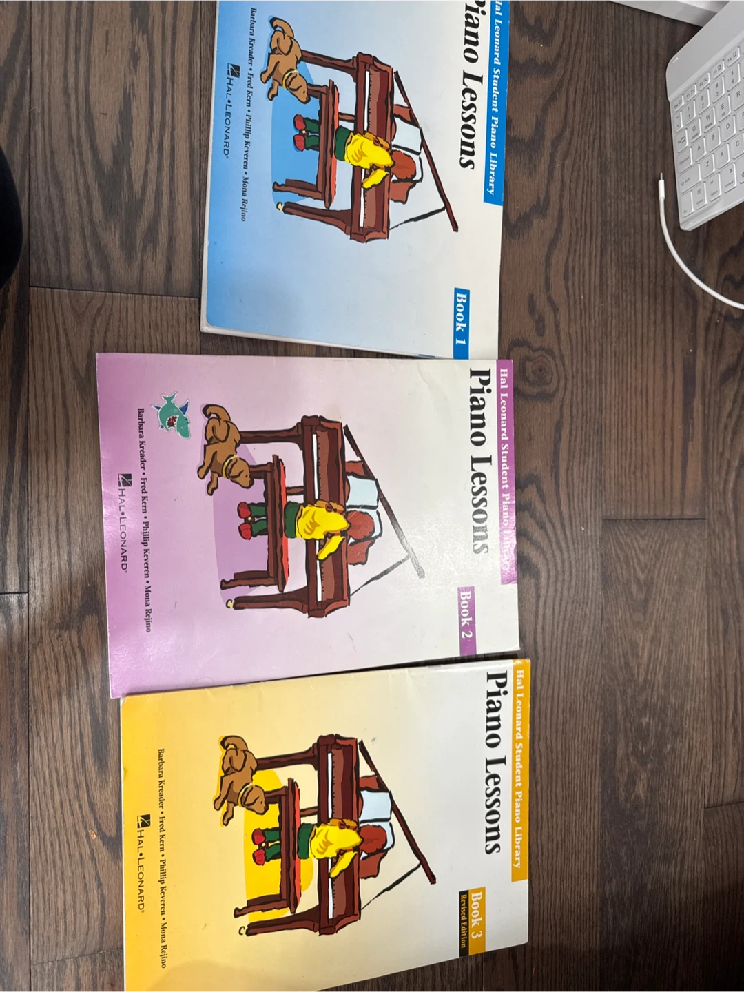 Hal Leonard Piano Lessons Books 1, 2, and 3