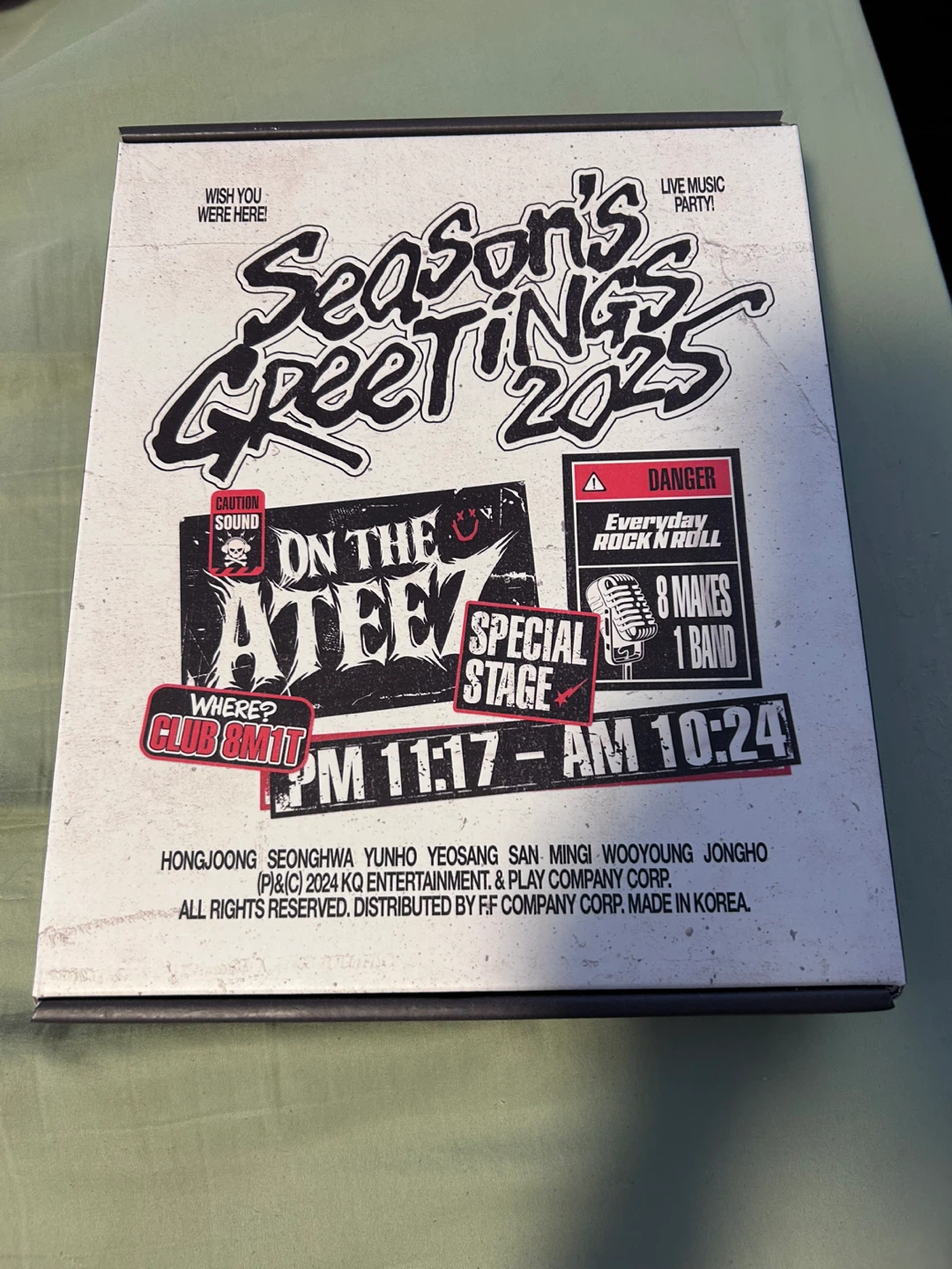 ATEEZ 2025 Season's Greetings Set