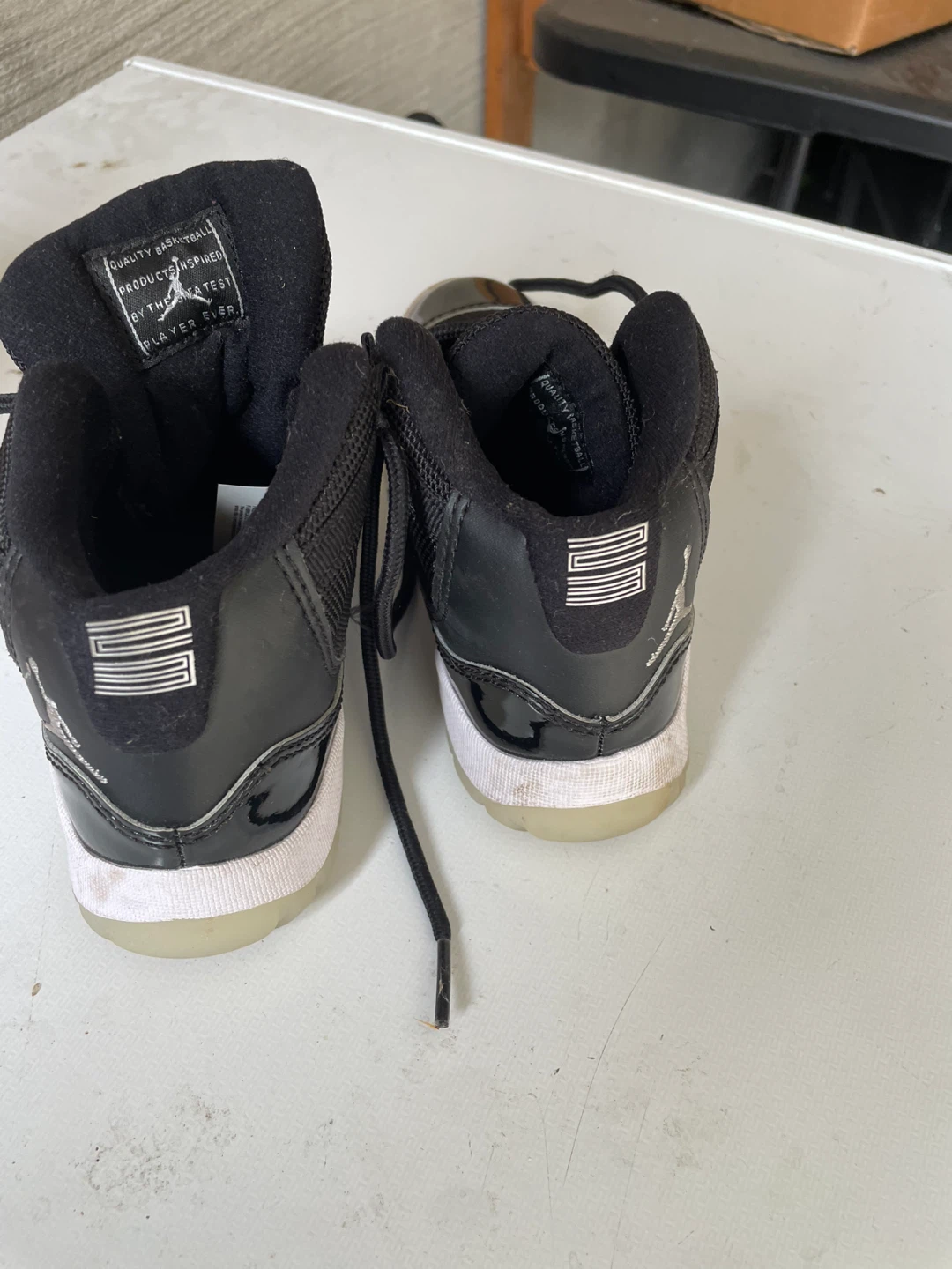 Jordan 11 Retro Black Basketball Shoes