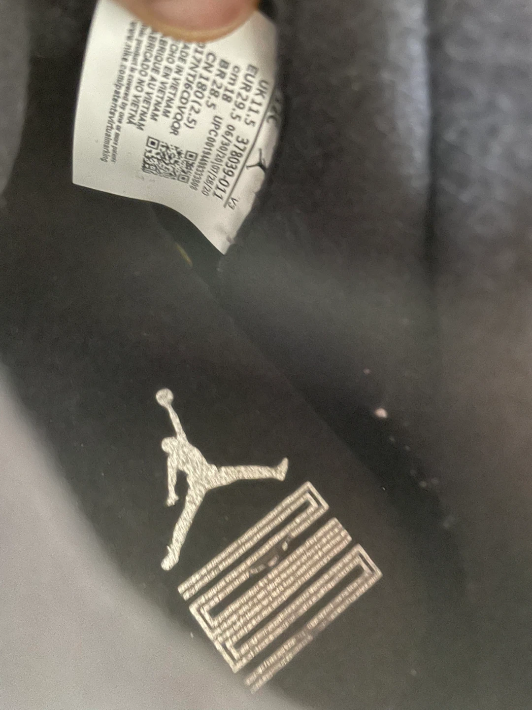 Jordan 11 Retro Black Basketball Shoes - photo 4