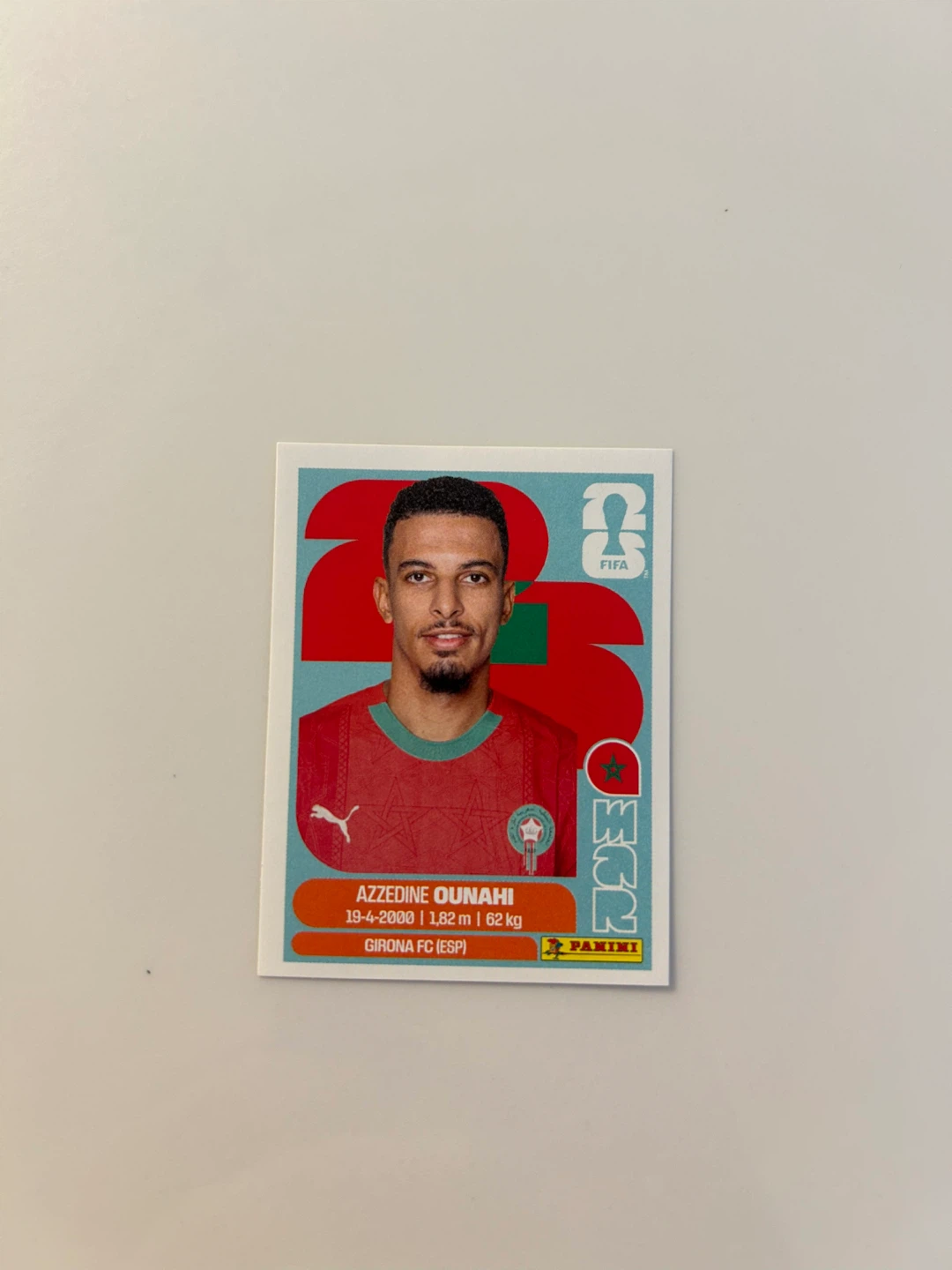 Panini FIFA World Cup 2026 Azzedine Ounahi Sticker