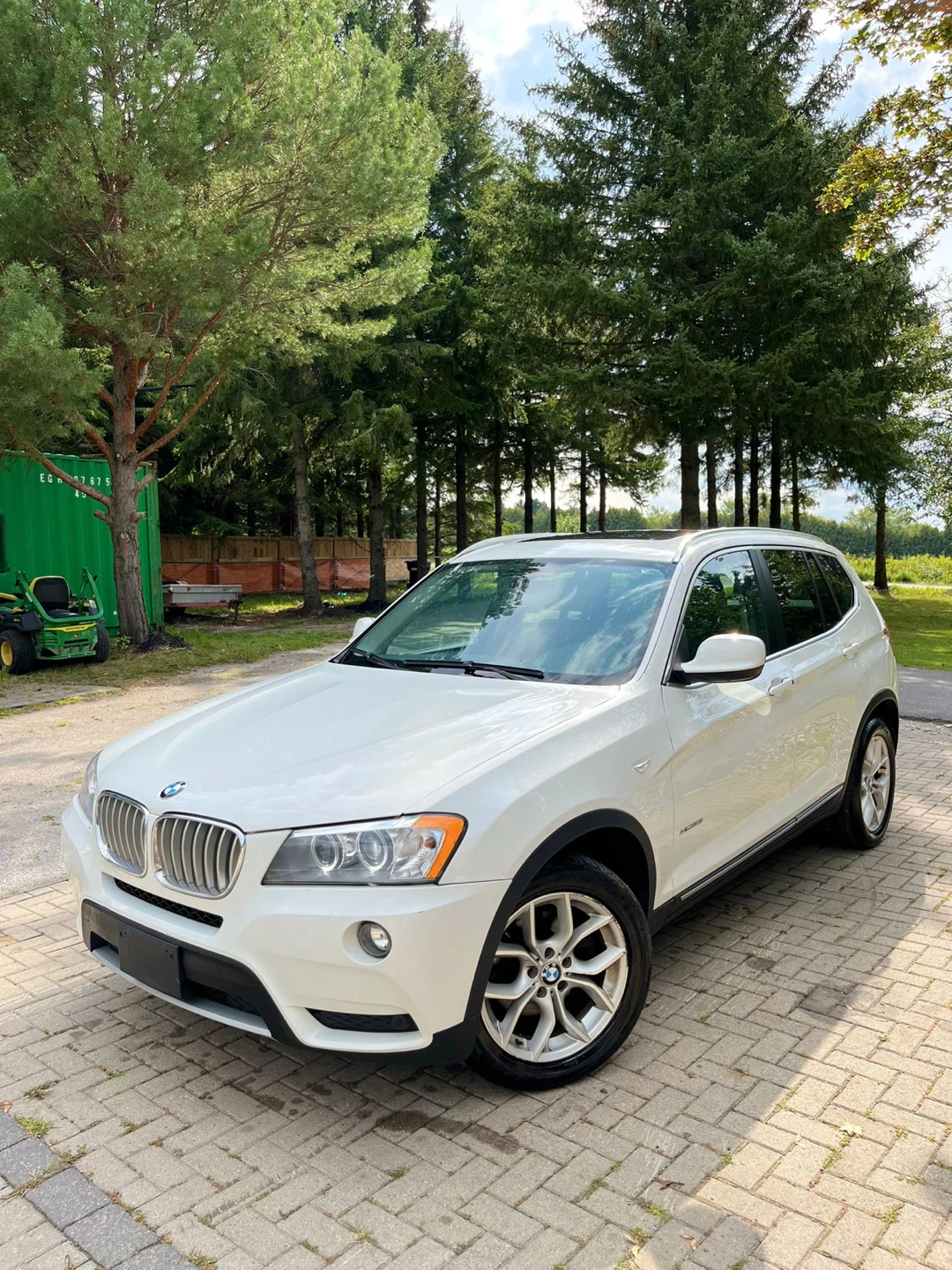 2014 White BMW X3 SUV - photo 3