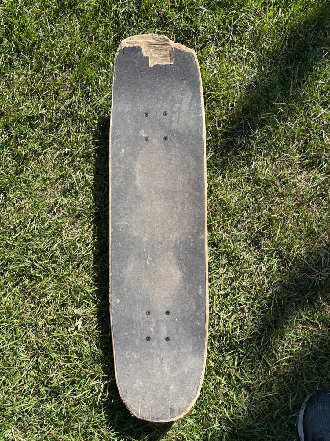 Chocolate Skateboard 8-Ball Design