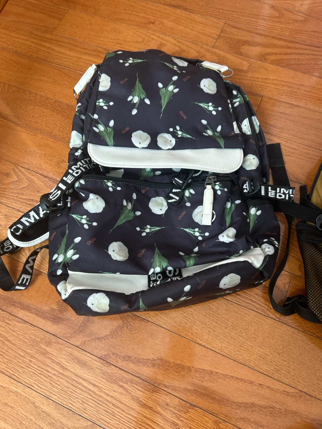 OUAI Limited Edition Floral Backpack