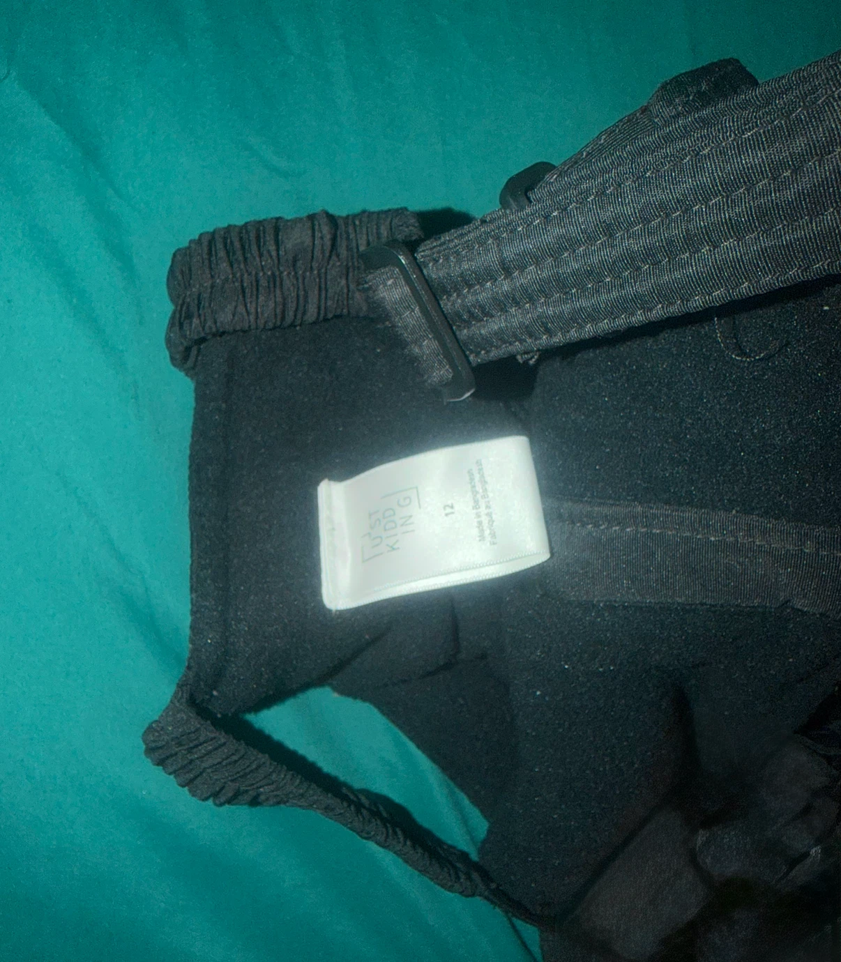 New Just Kidding Black Snow Pants Size 12 - photo 3