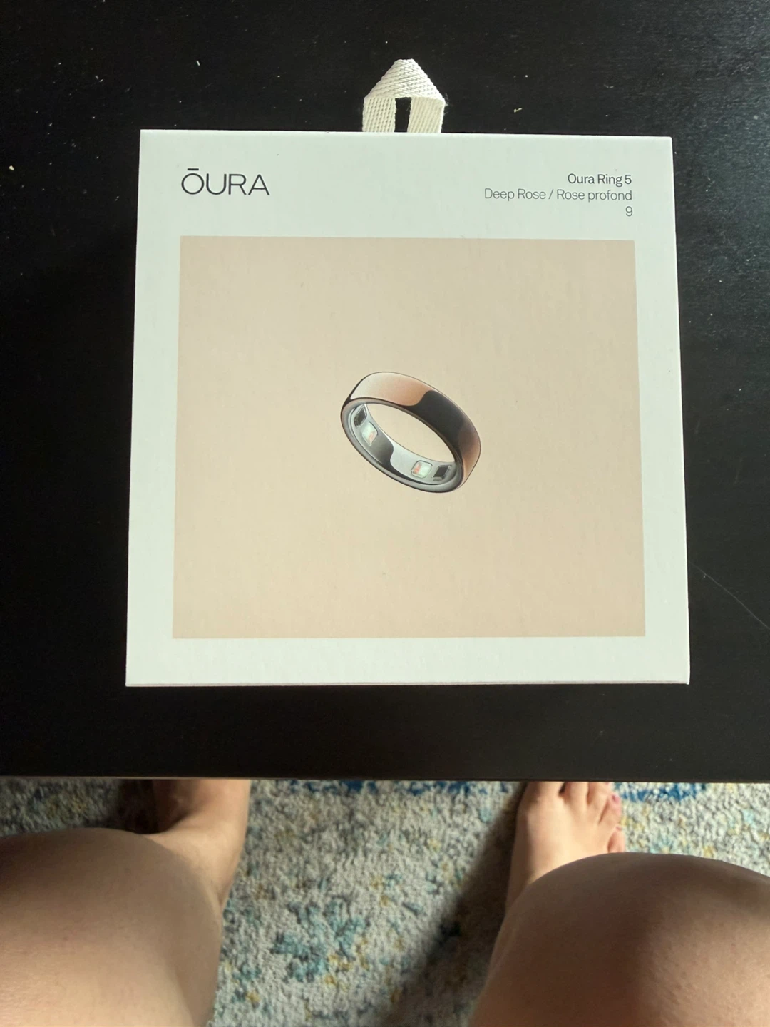 Oura Ring Gen 5 Deep Rose Size 9