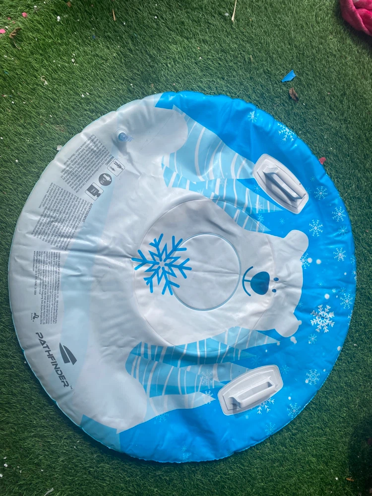 Pathfinder Polar Bear Inflatable Snow Tube