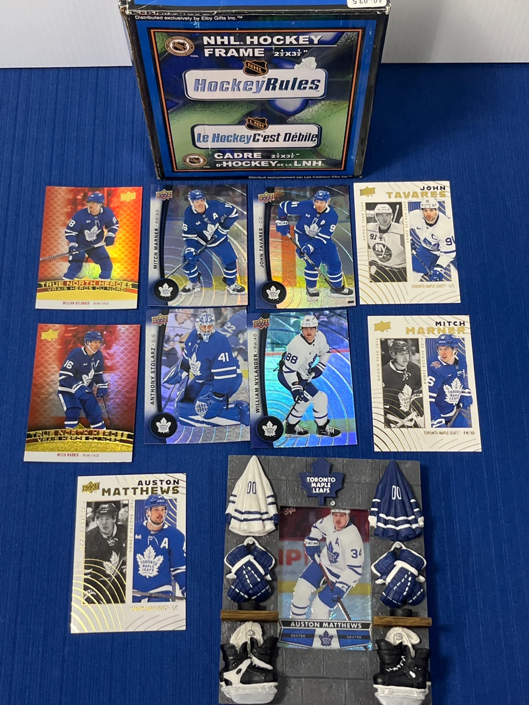 🚨 Leafs Star Card Lot + Vintage 3D Locker Frame (With Box!) - photo 3