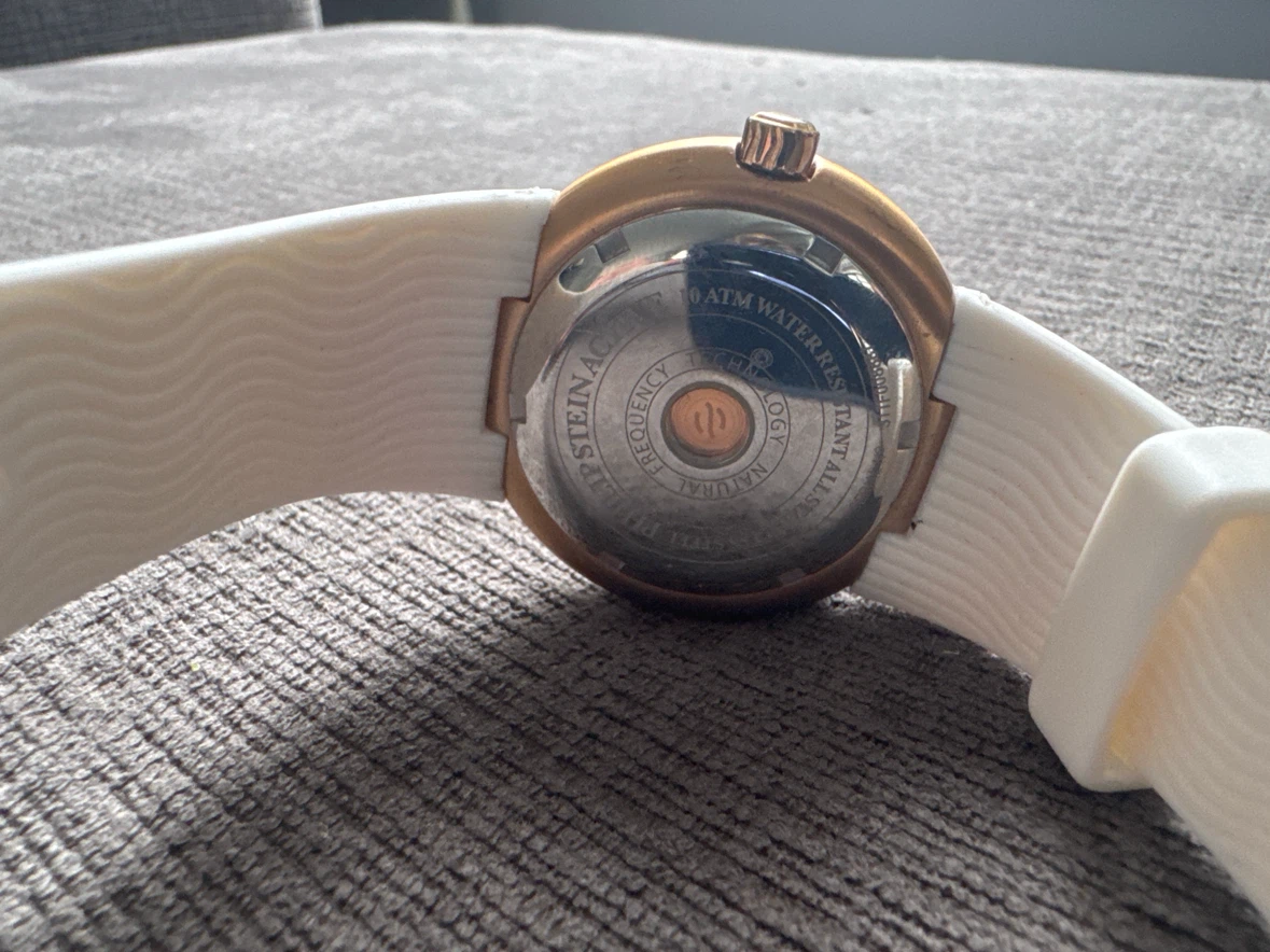 Philip Stein Natural Frequency Watch - White & Gold - photo 2
