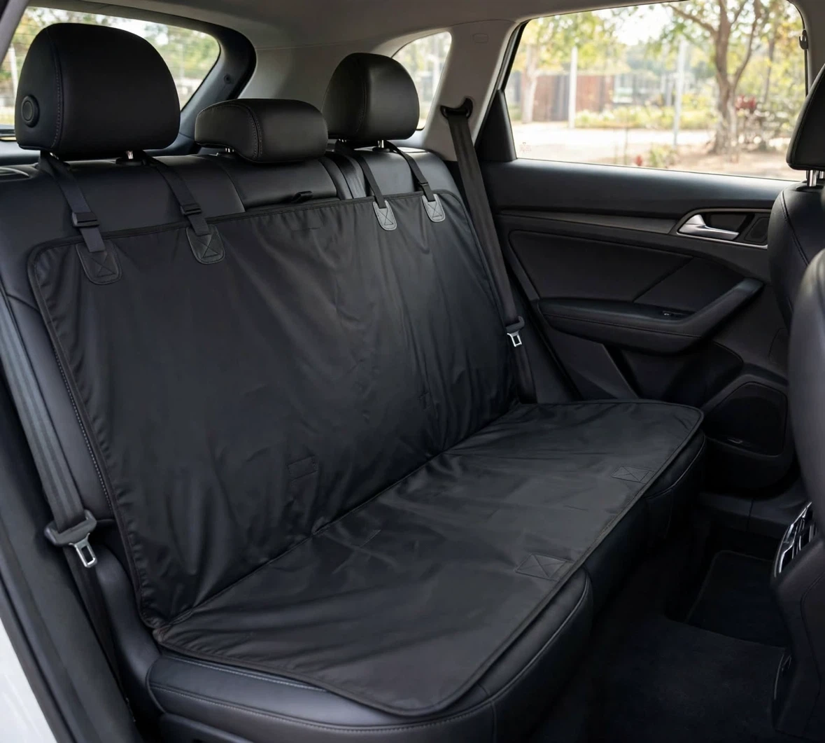 Car Back Bench Seat Cover Protector for Pets - 56 x 47, Bk new - photo 3