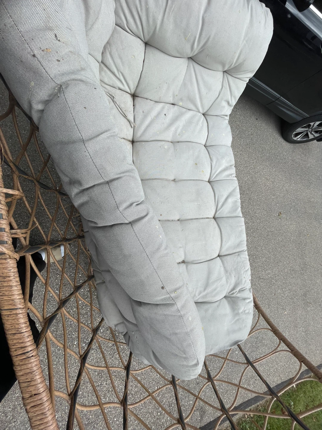 Wicker Style Outdoor Lounge Chair - photo 2