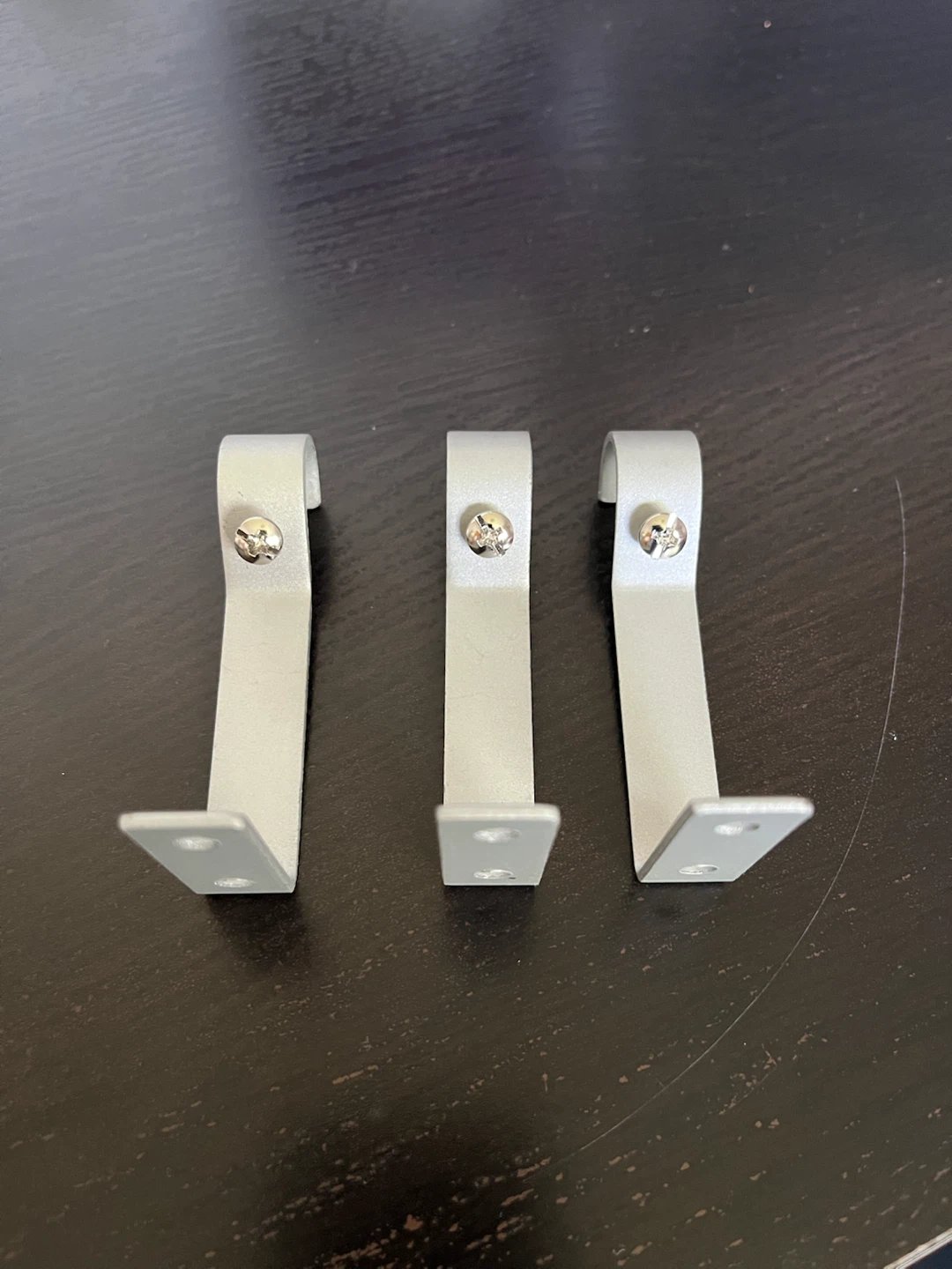 Set of 3 curtain brackets - photo 3