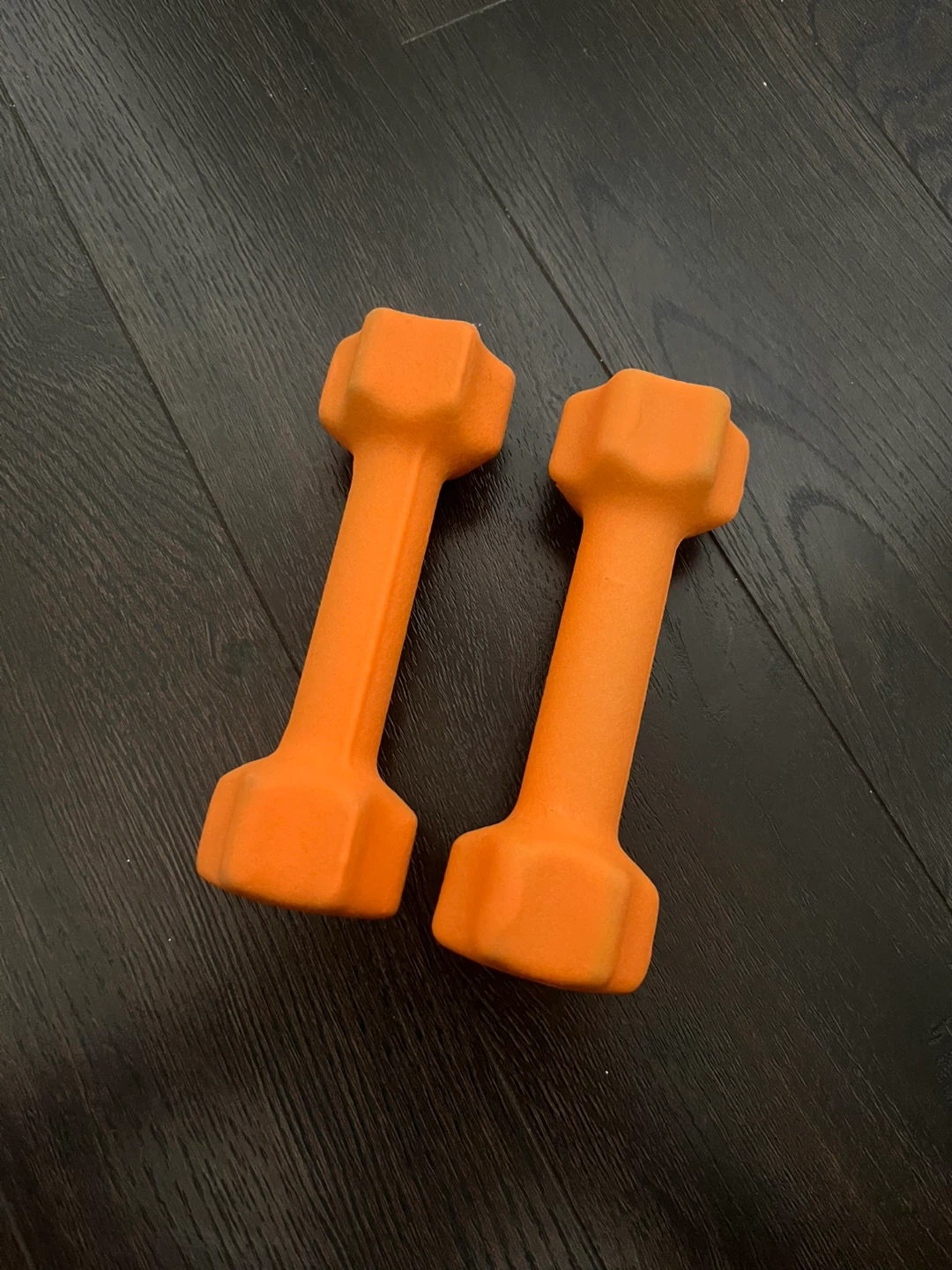 Two 2lb Orange Dumbbells