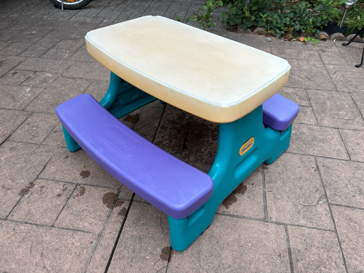 Little Tikes Foldable Kids Picnic Table