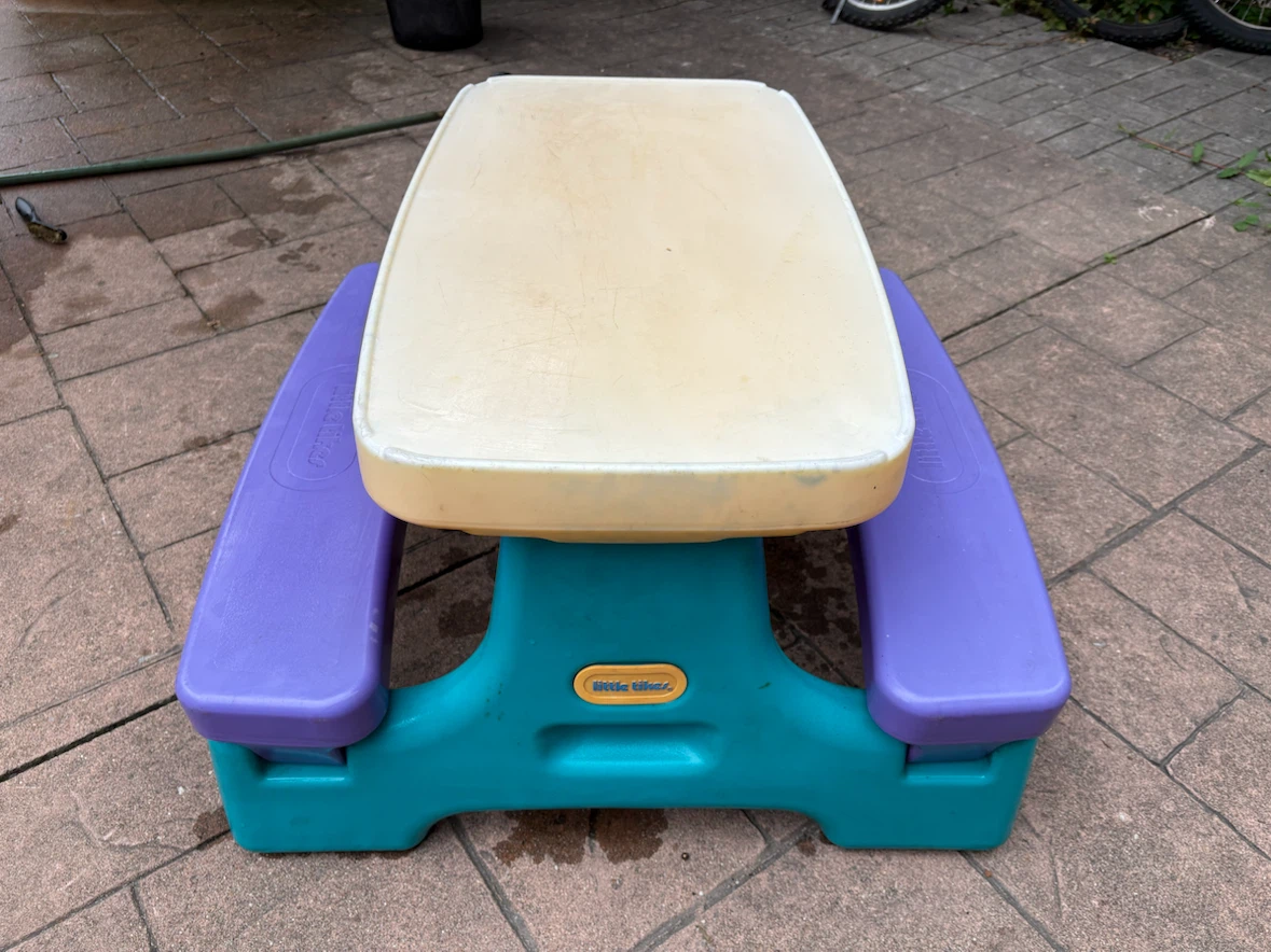 Little Tikes Foldable Kids Picnic Table - photo 2