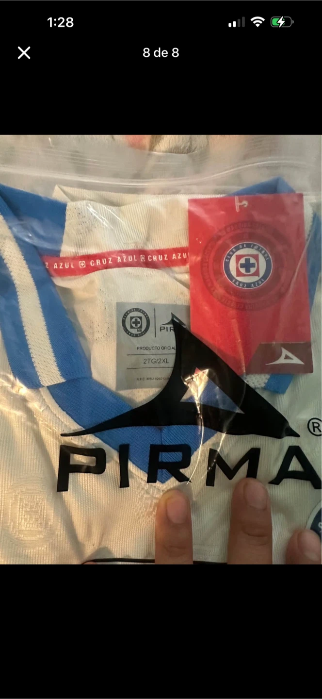 New Pirma Cruz Azul Soccer Jersey