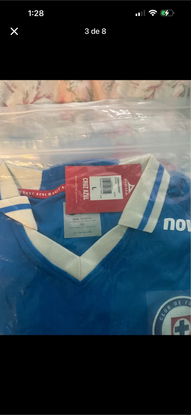 New Pirma Cruz Azul Soccer Jersey - photo 3