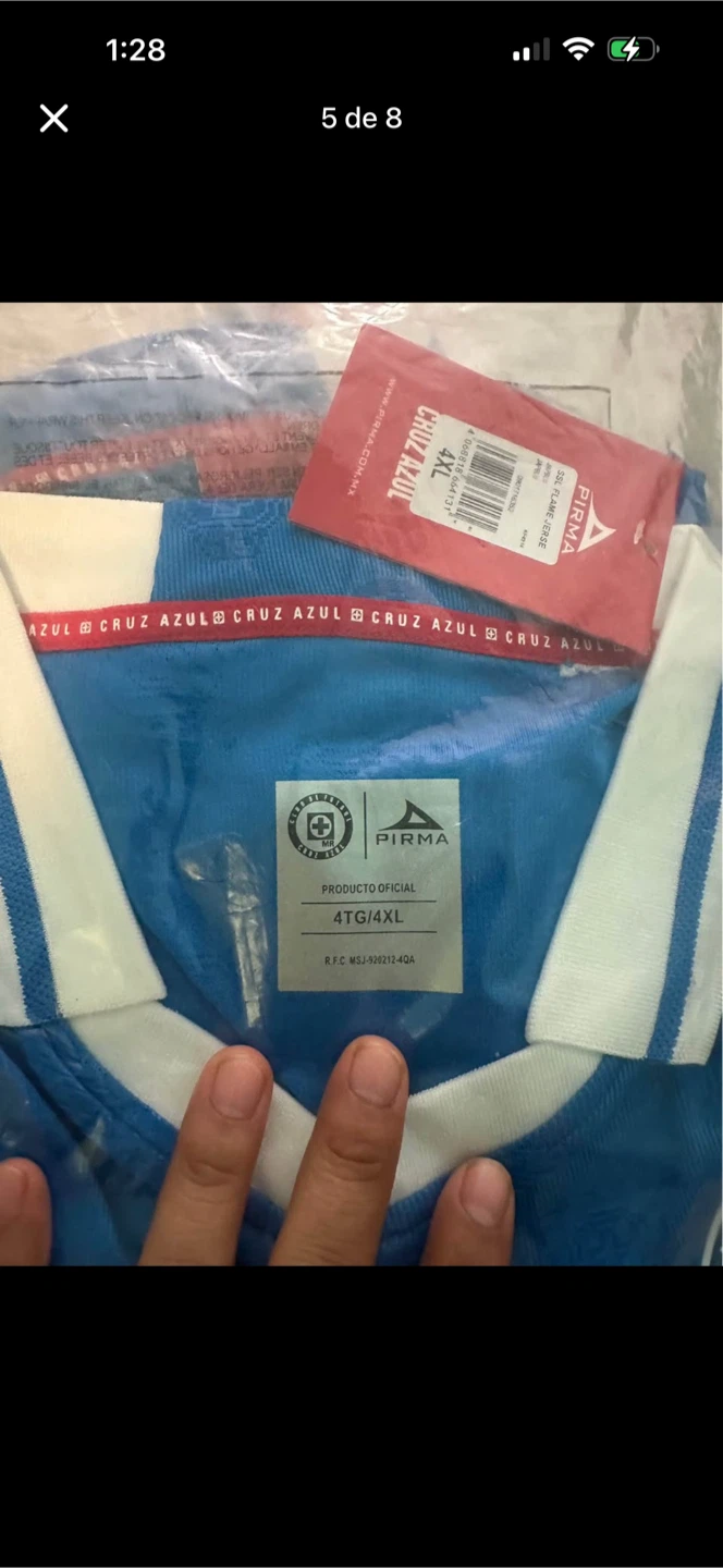 New Pirma Cruz Azul Soccer Jersey - photo 4